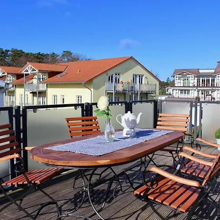 Strandnahe Mit 3 Schlafzimmern Und Balkon, Vergissmeinnicht 02, * Binz